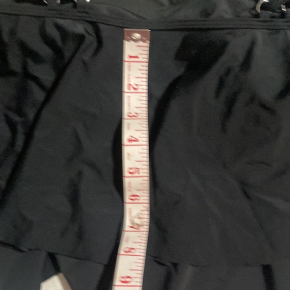 12CRAZY High Waisted Swimsuit Two Piece Ruffled Flounce Top Ruched Bottom XXL - Picture 9 of 12